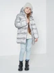 Детское зимнее пальто для девочки Minoti 12COAT 3 37620KID 80-86 см Серебряное (5059030967246) - изображение 3