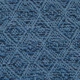 Плед шерстяной голубой с ромбовидным узором Warm Blue Shingora - изображение 4