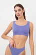 Безшовний топ на широких бретелях Giulia TANK TOP S/M Violet-very peri - изображение 2