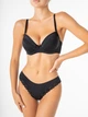 Комплект Moor Moor Eclaire 2084 Бюстгальтер Push Up и трусики слипы Черный 80B/L (21440) - изображение 1
