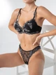 Комплект Lise Marie Shik Бюстгальтер Push-Up и Стринги 2070 Черный 70B/S (15864) - изображение 7