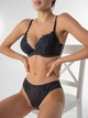 Бюстгальтер Lise Marie Charlie Push-Up 2195 Графітовий 80C - зображення 4