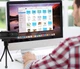Веб камера для пк с микрофоном web camera 720 1280х720 вебка чёрная компьютера ноутбука обучение крепление на прищепке (338163) - изображение 4