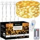 Гірлянда водоспад (штора) Springos 3 x 3 м 300 LED Pilot USB CL4022 Warm White - изображение 1