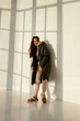 Длинный пуховик oversize Хаки S 7703065 - изображение 2