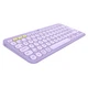 Клавиатура Logitech K380 Multi-Device Bluetooth UA Lavender Lemonade (920-011166) - изображение 2