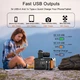 Зарядная станция Flashfish P60 / 500 Вт / 520 Вт⋅ч / Li-ion (FFP60) - изображение 3