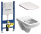 Інсталяція GEBERIT Duofix 458.126.00.1 + унітаз KOLO Nova Pro Rimfree M3901800 з сидінням SoftClose M30116000 - зображення 1