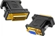 Адаптер Ugreen DVI (24+5) Male to VGA Female Converter Black (20122) - зображення 1