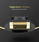 Адаптер Ugreen DVI (24+5) Male to VGA Female Converter Black (20122) - зображення 4