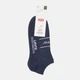 Набор женских носков коротких хлопковых Levi's 701203953-014 35-38 2 пары Синий (8720245285100) - изображение 5