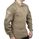 Тактическая рубашка Lesko A655 Sand Khaki 3XL тренировочная хлопковая рубашка с липучками на рукавах (SK-4256-42331) - изображение 4