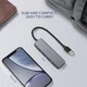 USB-хаб Ugreen CM219 USB 3.0 to 4-Port USB 3.0 Hub Space Gray (UGR-50985) - изображение 8