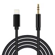 Кабель AUX Аудио Expert Lightning - 3.5 мм Черный, 1 м (483630) - изображение 1