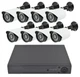 Комплект видеонаблюдения Easy Cam 8 уличных камер 2Мп и видеорегистратор AHD KIT с ночной съёмкой и определением движения - изображение 2