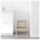 Табурет зі сходинкою BEKVAM 50 см IKEA 301.788.79 береза - зображення 3