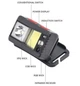 Фонарь налобный SL09-1L2+COB +LED (Red+Green+Blue), ЗУ Type-C, датчик движения, встроенный аккумулятор, магнит - изображение 6