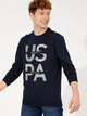 Світшот чоловічий U.S. Polo Assn G081SZ082-000-1499765 2XL Синій (8682733977242) - зображення 1