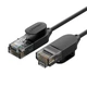 Патч-корд UGREEN NW122 RJ-45 Cat6A U/UTP 10Gbps 10m Black (70656) - изображение 1