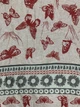 Плед льняной 170x120 Бабочки - изображение 4