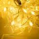 Новогодняя гирлянда штора звезды 120LED 330х190см "Звездопад 300х180Rubber-1WW" Теплый Белый (1009636-White) - изображение 2