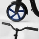 Самокат двухколесный "Best Scooter". С PU колесами, широким велосипедным рулем, новым зажимом руля. Black/Blue (105382) - изображение 3