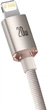 Кабель Baseus Crystal Shine Series Fast Charging Data Cable Type-C to iP 20W 2 м Pink (CAJY001404) - изображение 3