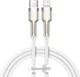Кабель Baseus Cafule Series Metal Data Cable Type-C to iP PD 20W 2 м White (CATLJK-B02) - изображение 1