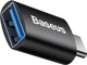 Адаптер Baseus Ingenuity Series Mini OTG Adapter Type-C to USB-A 3.1 Black (ZJJQ000001) - зображення 1