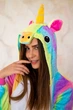 Пижама кигуруми Радужный единорог | кенгуруми. М, 155 см (1613642760) - изображение 7