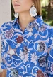 Пляжная туника на пуговицах Indiano 2141 N-32C 48(XL) Цветной - изображение 2