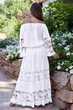 Пляжна довга спідниця в підлогу з мереживом Fresh Cotton 2724 F-1C One Size Білий - зображення 2