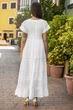 Пляжное платье длинное в пол Fresh Cotton 2509 F-1C 50(XXL) Белый - изображение 3