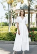 Довга пляжна туніка на гудзиках Fresh Cotton 2505 F-1C 46(L) Білий - зображення 1