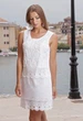 Пляжне плаття для жінок з мереживом Fresh Cotton 1602 F-1с 42(S) Білий - зображення 3