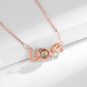 Кулон Я тебя люблю на 100 языках мира с проекцией текста Love S2 Цепочка с подвеской Gold - изображение 8