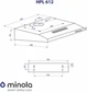 Вытяжка Minola hpl 612 br - изображение 9