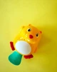Іграшка плаваюча для ванної Hola Toys Бобер для купання, з бризканням та підсвічуванням - зображення 1