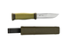Нож с чехлом Morakniv 10629 Outdoor 2000 Green, нержавеющая сталь, 220 мм - изображение 1