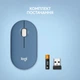 Мышка Logitech M350 Wireless Blueberry (910-006753) - изображение 8