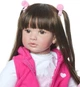 Кукла Реборн NPK DOLL девочка Ким силиконовая 60cм (414) - изображение 4
