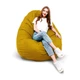 Кресло мешок Груша SanchoBAG, размер King Size (Очень большой) Оксфорд Желтый - изображение 1