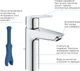 Набор смесителей GROHE QuickFix Start UA202305RM (26698001+24206002+23455002) - изображение 10