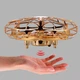 Интерактивная летающая игрушка Ufo Drone Electronic Fly Topblade с управлением движением руки Золотой - изображение 2