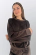 Кофта + штани MiaNaGreen Пш1500 3XL Коричневий - зображення 2