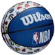 Мяч баскетбольный Wilson NBA ALL TEAM Outdoor Size 7 (WTB1301XBNBA) - изображение 3