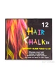 Набір крейди для волосся 12 шт Hair chalk Різнокольорові барвники тіні для дітей та дорослих - зображення 2