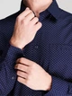 Сорочка чоловіча Pierre Cardin Long Sleeve Shirt Mens 55023418 S Темно-синя - зображення 3