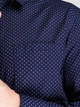 Сорочка чоловіча Pierre Cardin Long Sleeve Shirt Mens 55023418 S Темно-синя - зображення 4
