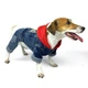 Комбинезон для собак джинсовый Dog Baby Ranch S Blue - изображение 3